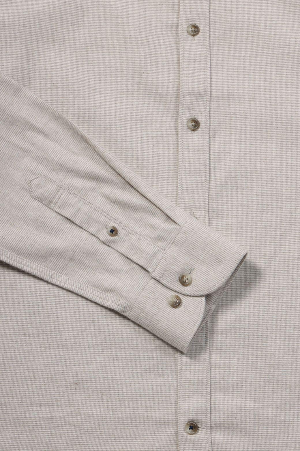 BRENTWOOD - 긴팔셔츠 - 마이크로 코튼 캐주얼셔츠