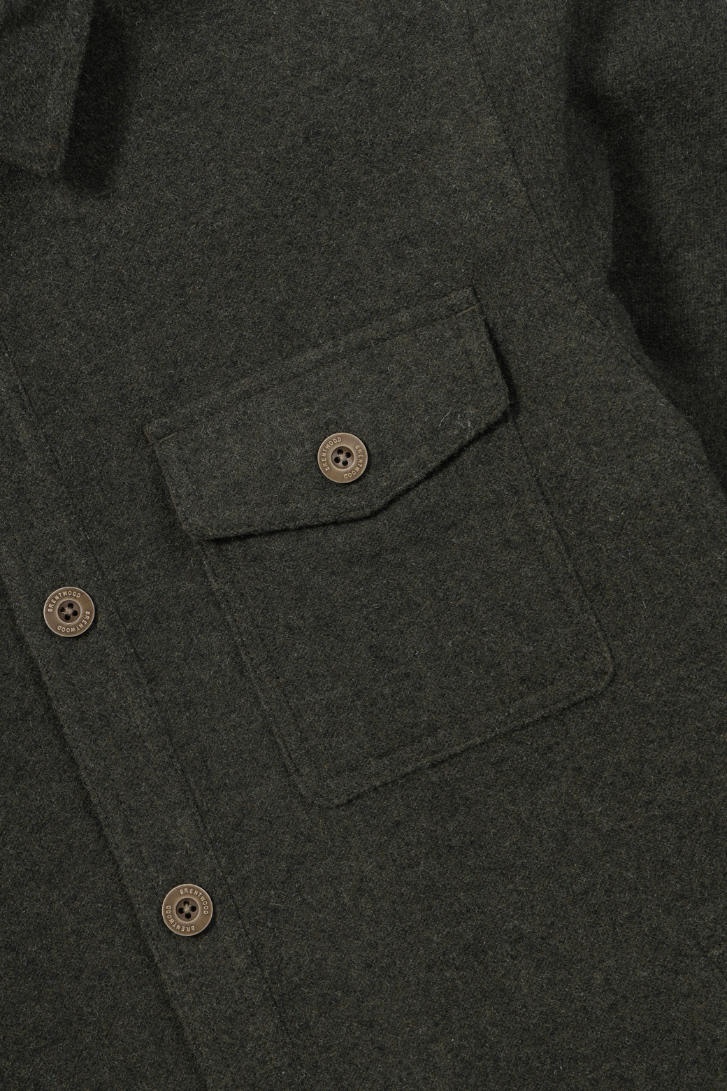 BRENTWOOD - 긴팔셔츠 - 퀼팅 셔켓