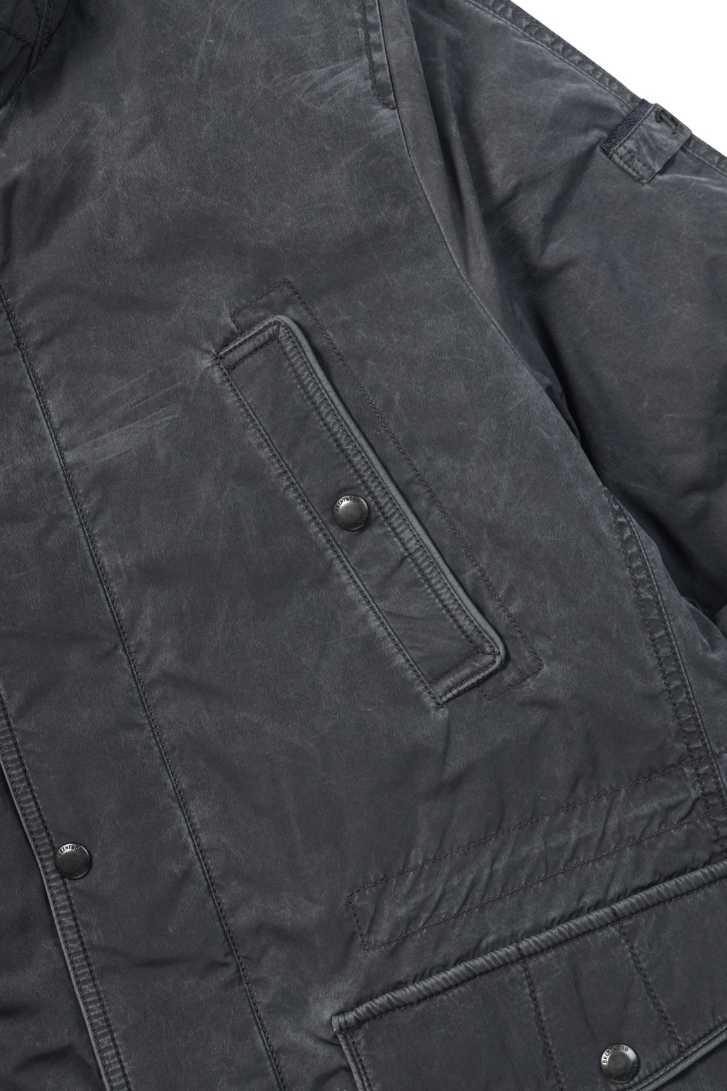 BRENTWOOD - 다운/패딩 - 피그먼트 워싱 다운 사파리