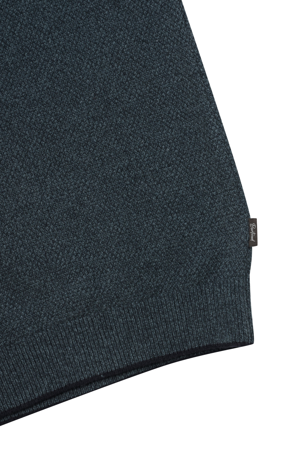 BRENTWOOD - 스웨터 - [이노버] 미니 숄 칼라 레이어드 스웨터