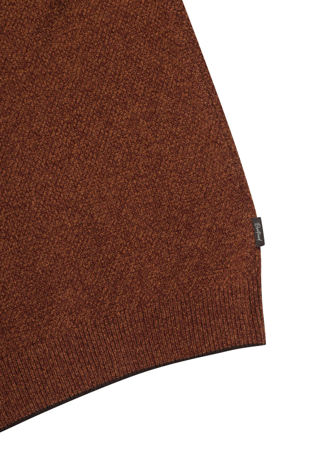 BRENTWOOD - 스웨터 - [이노버] 미니 숄 칼라 레이어드 스웨터