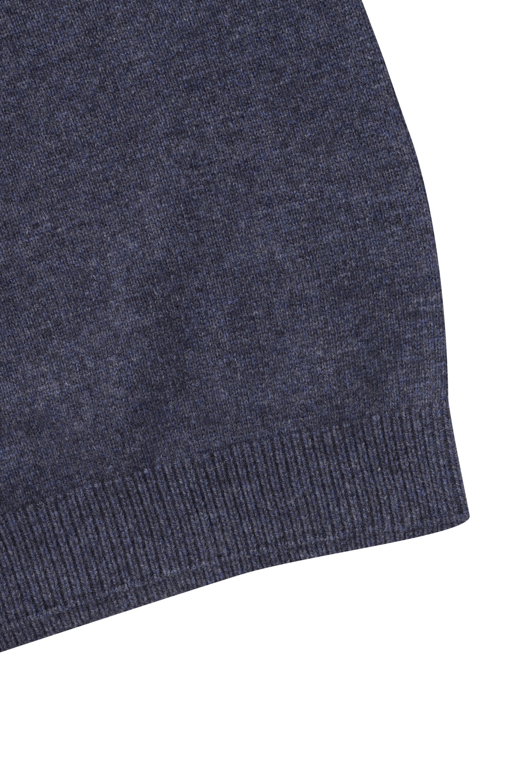 BRENTWOOD - 스웨터 - 라쿤 혼방 솔리드 롱터틀넥 스웨터