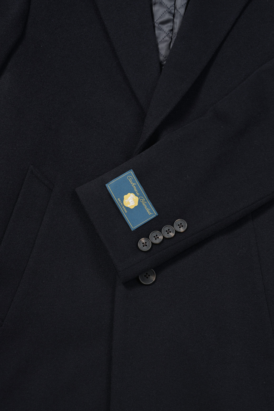 BRENTWOOD - 코트 - 울/캐시미어 블렌디드 싱글 코트