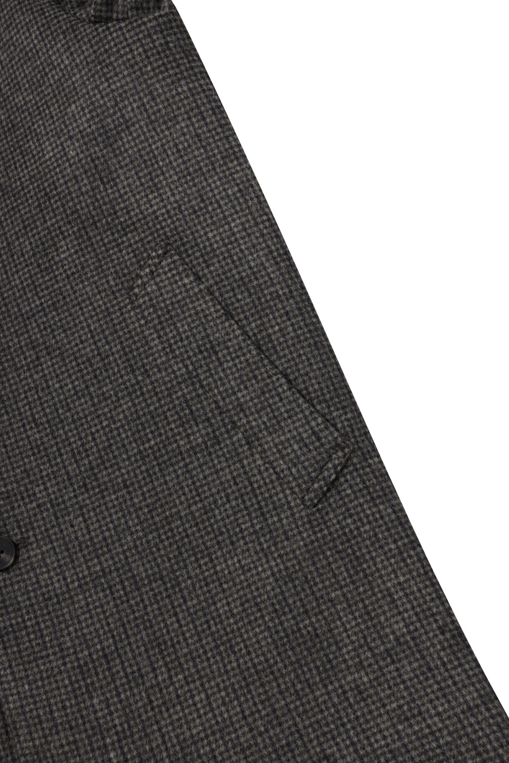 BRENTWOOD - 코트 - 울/캐시미어 블렌디드 하프 코트