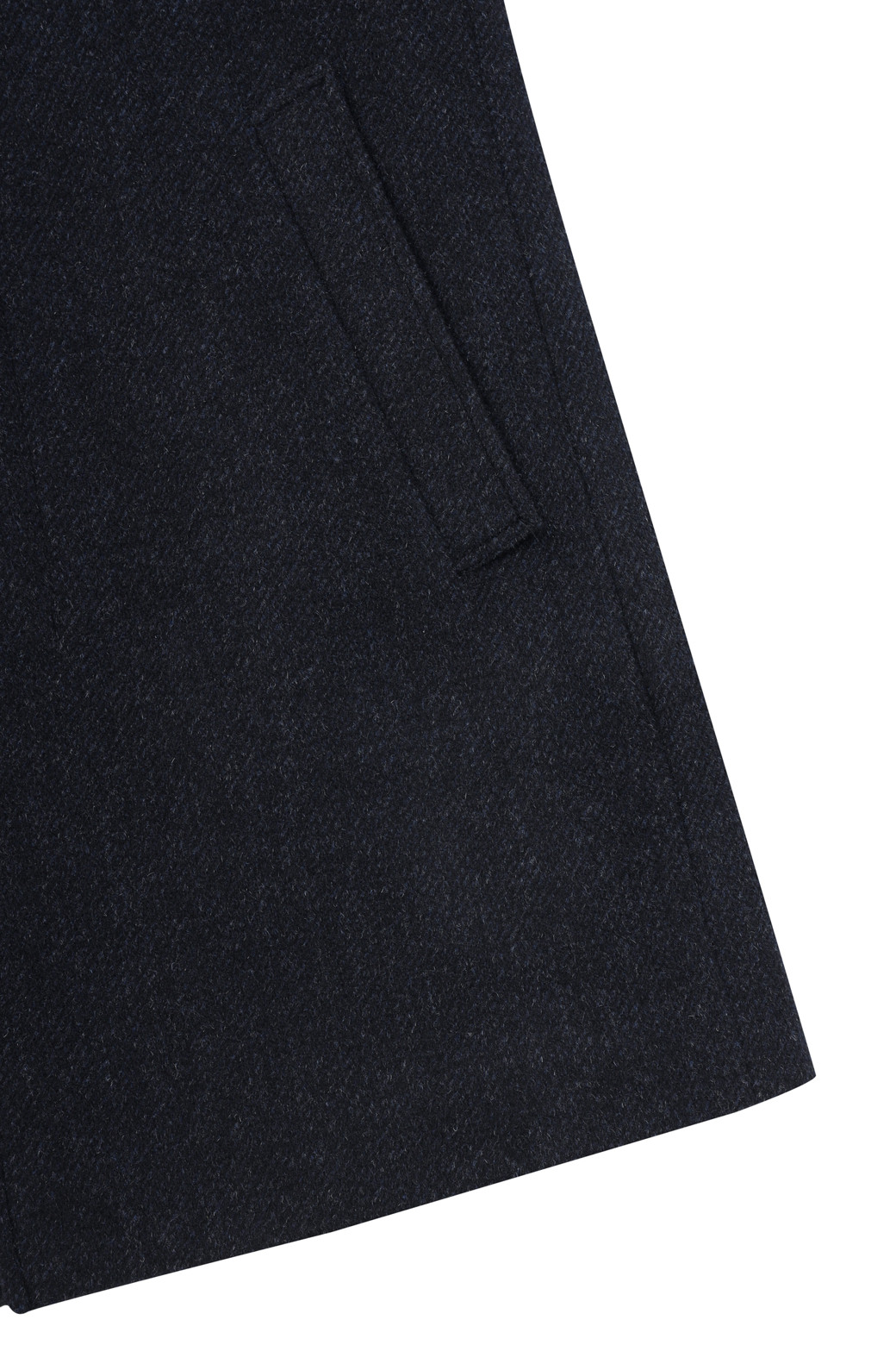 BRENTWOOD - 코트 - 칼라 FUR 울/캐시미어 블렌디드 코트