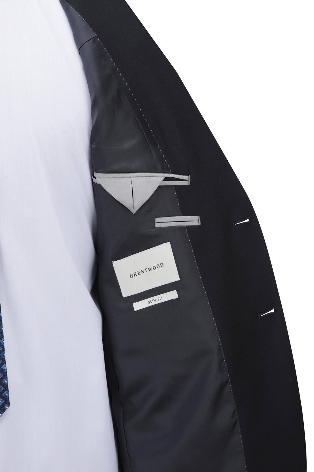 BRENTWOOD - 수트 - 사계절 솔리드 슬림 슈트