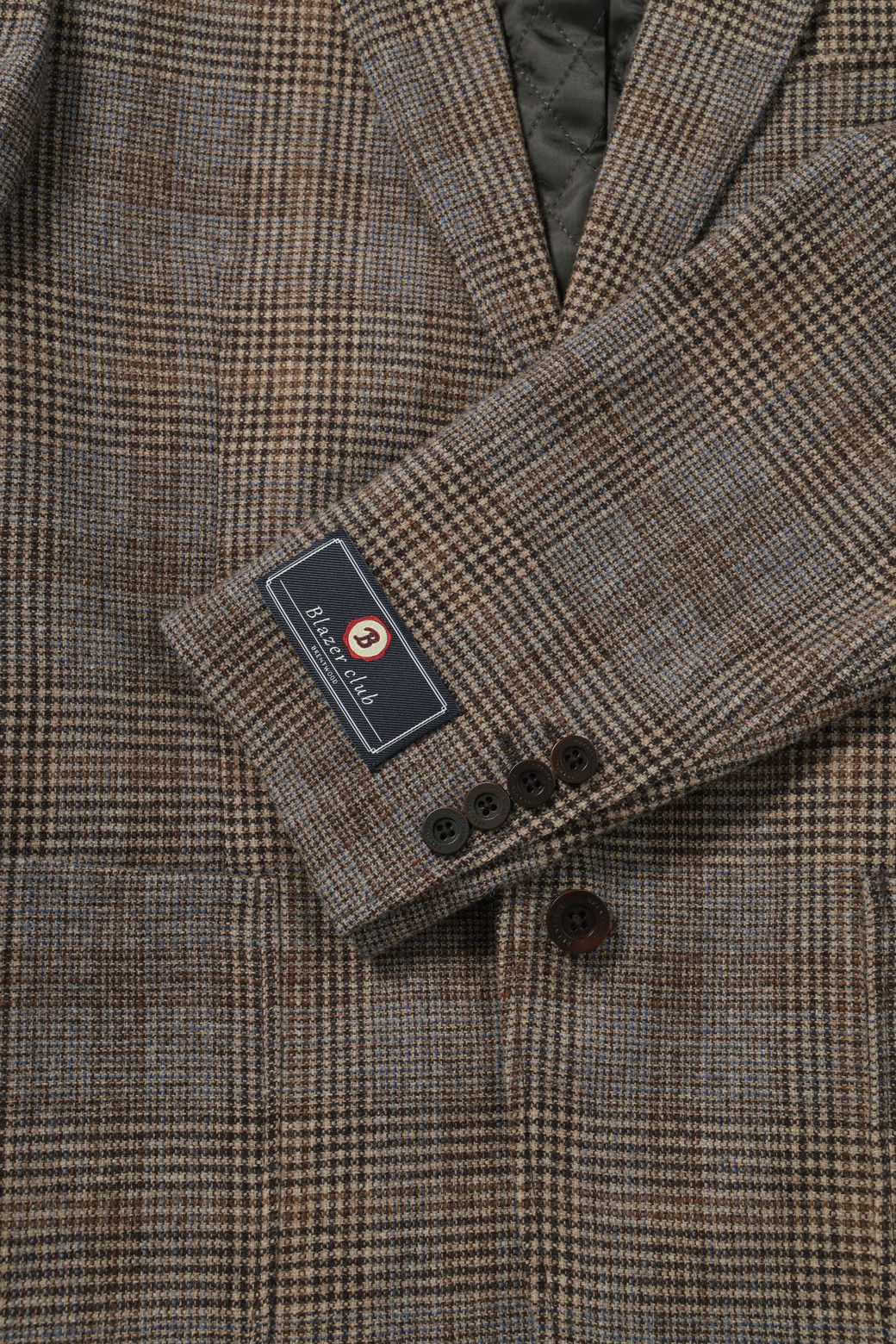 BRENTWOOD - 수트/블레이저자켓 - [블레이저클럽] 울블렌디드 미니멀 자켓