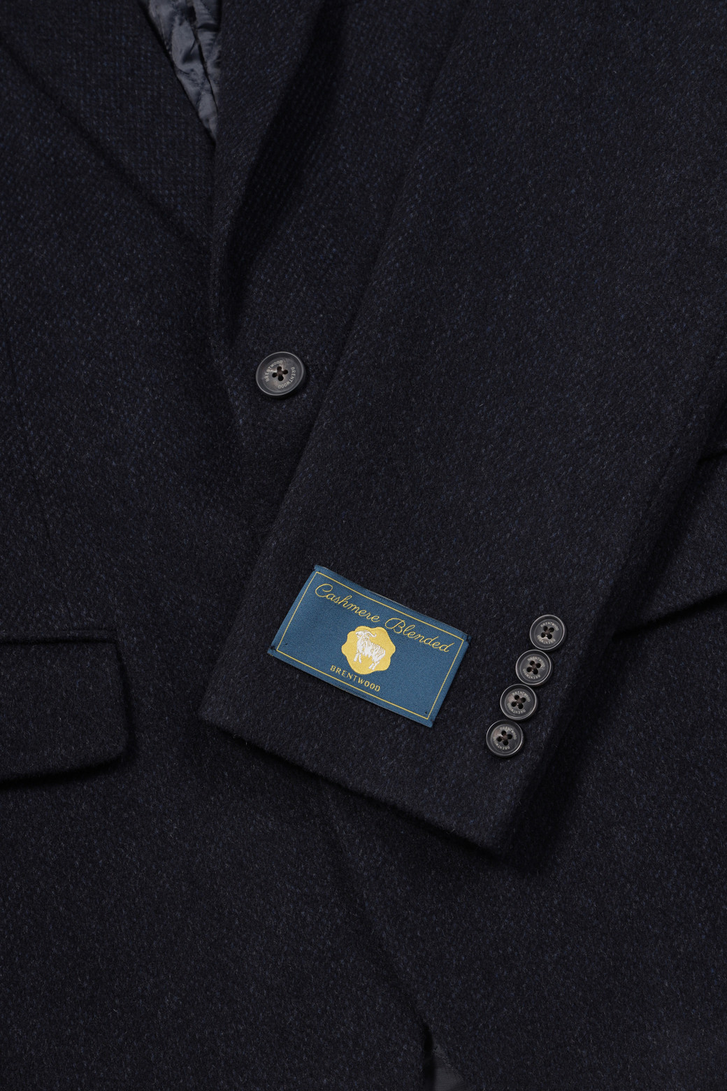 BRENTWOOD - 수트/블레이저자켓 - 울캐시미어 브러쉬드 퀼팅 자켓