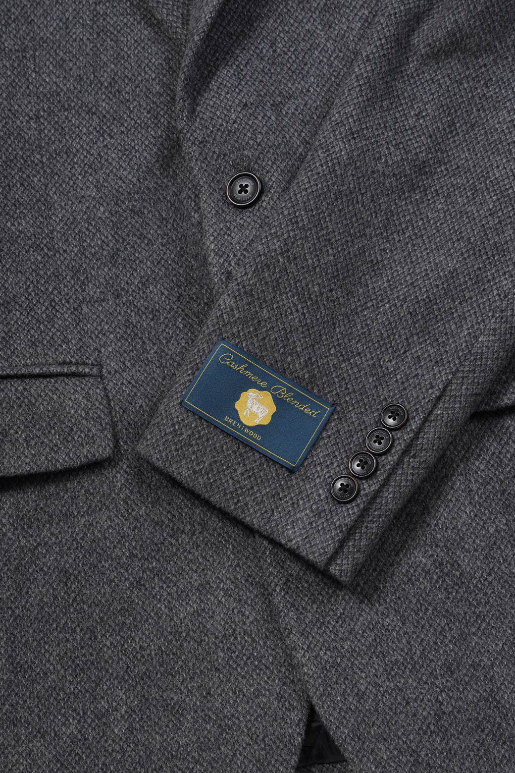 BRENTWOOD - 수트/블레이저자켓 - 울캐시미어 브러쉬드 퀼팅 자켓