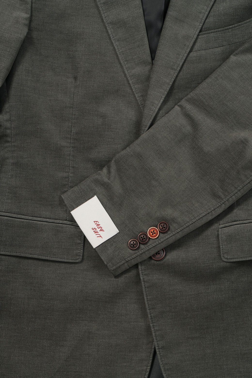 BRENTWOOD - 수트/블레이저자켓 - [코지] 솔리드 코튼 워싱 자켓 (SET-UP)