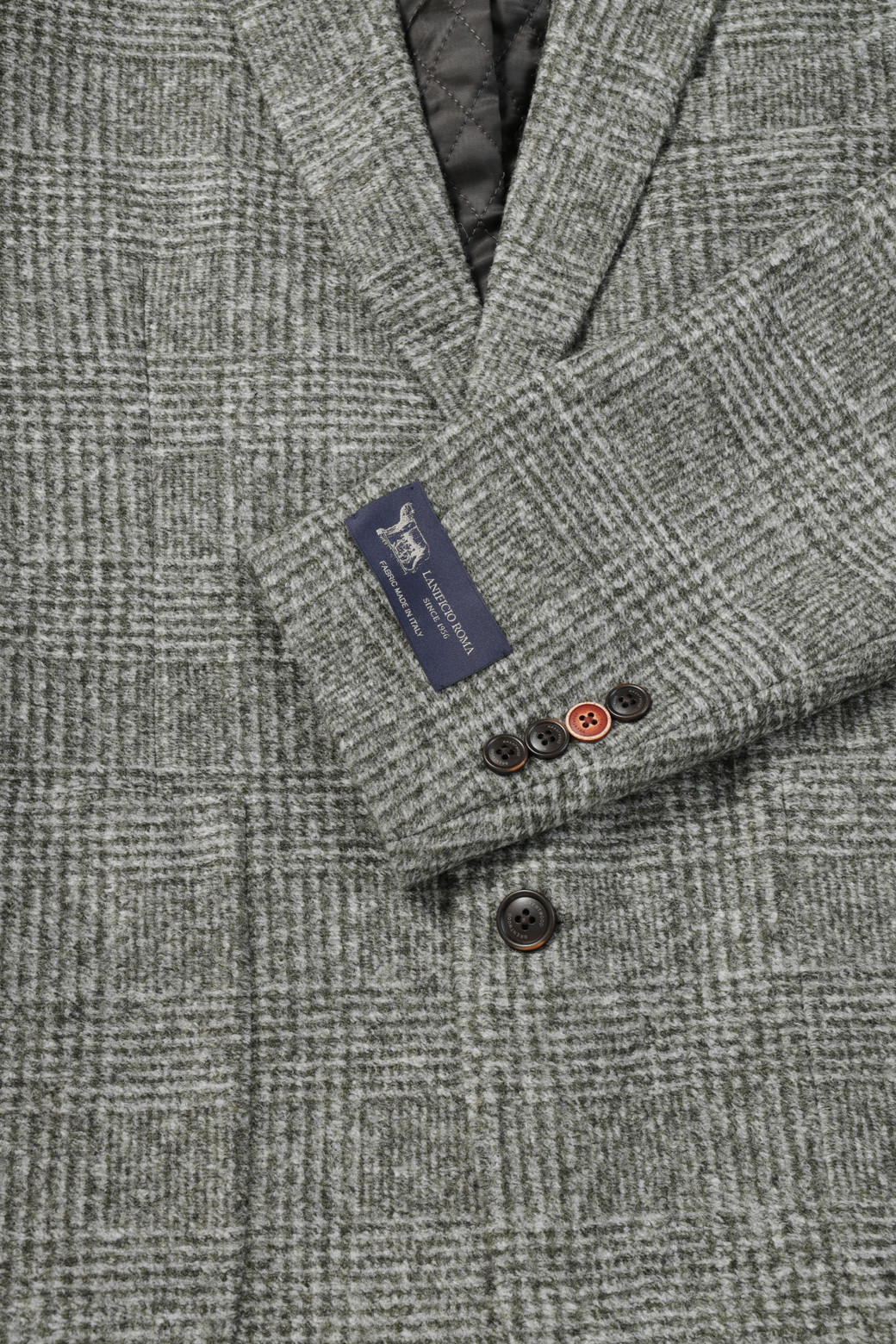 BRENTWOOD - 수트/블레이저자켓 - 울저지 글렌체크 자켓