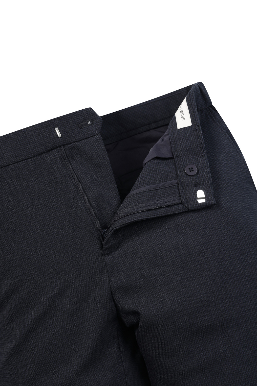 BRENTWOOD - 슬랙스/수트팬츠 - [이지슈트] 마이크로 패턴 팬츠 (SET-UP)