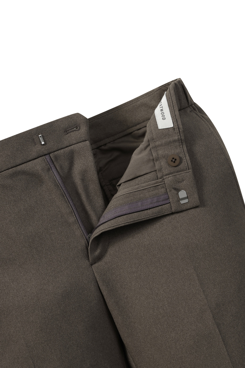 BRENTWOOD - 캐주얼팬츠 - 솔리드 베이직 팬츠