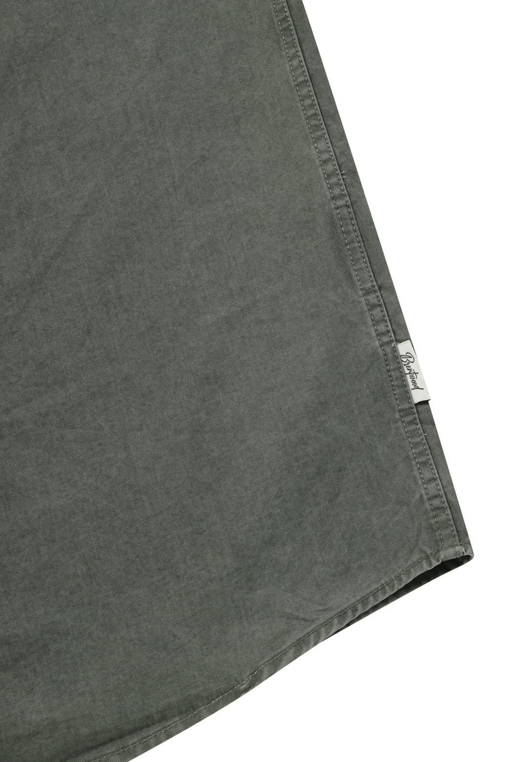 BRENTWOOD - 긴팔셔츠 - 솔리드 코튼 워싱 캐주얼셔츠