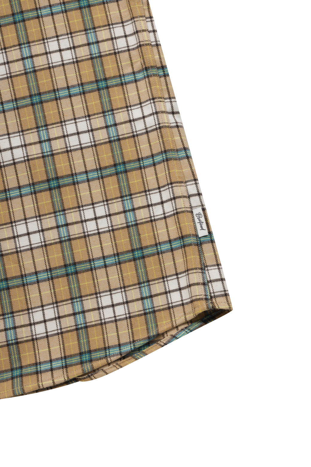 BRENTWOOD - 긴팔셔츠 - 옐로우 멀티체크 캐주얼셔츠