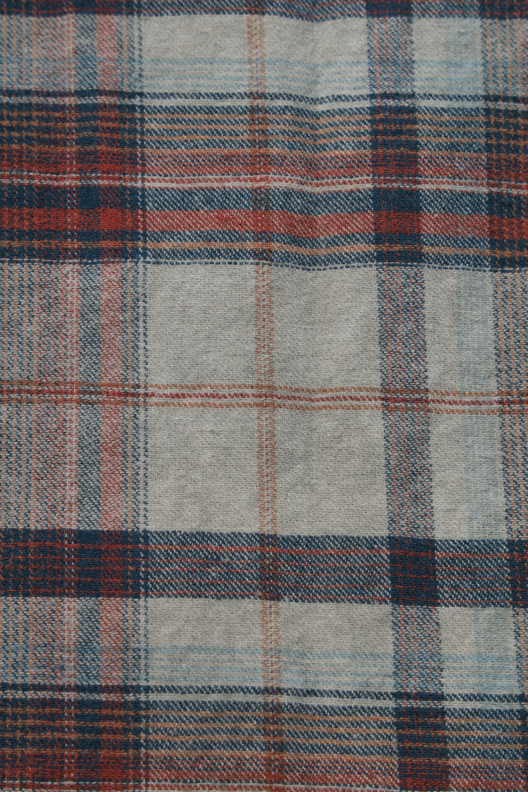 BRENTWOOD - 긴팔셔츠 - 가먼트다잉 체크 캐주얼셔츠