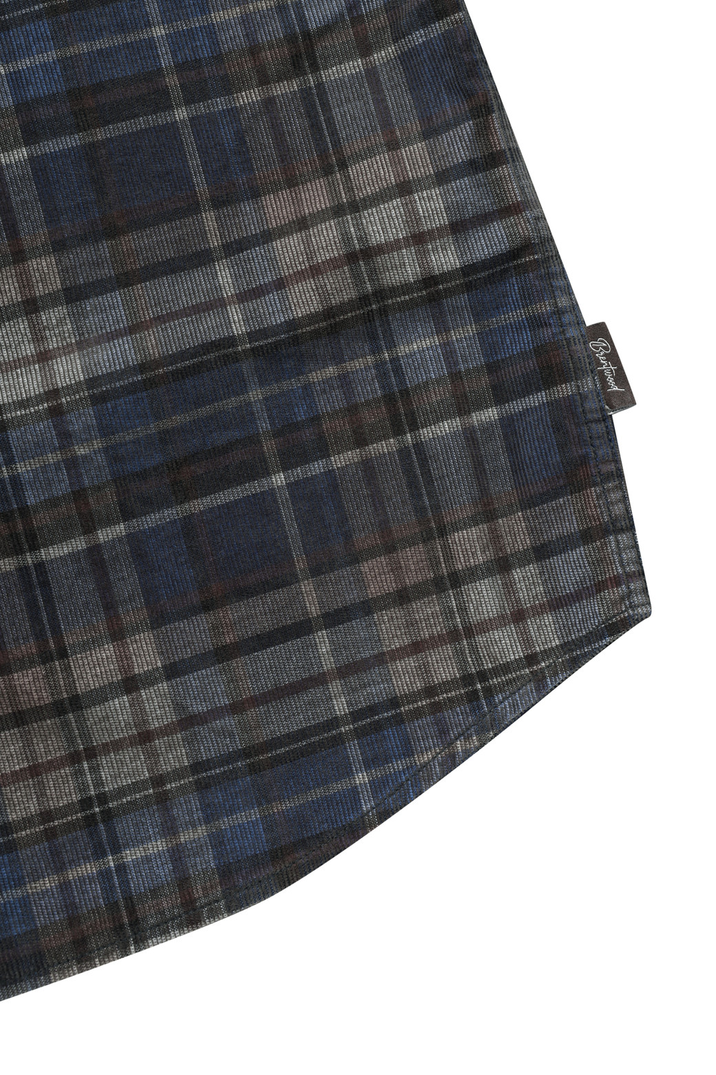 BRENTWOOD - 긴팔셔츠 - 체크 코듀로이 캐주얼셔츠