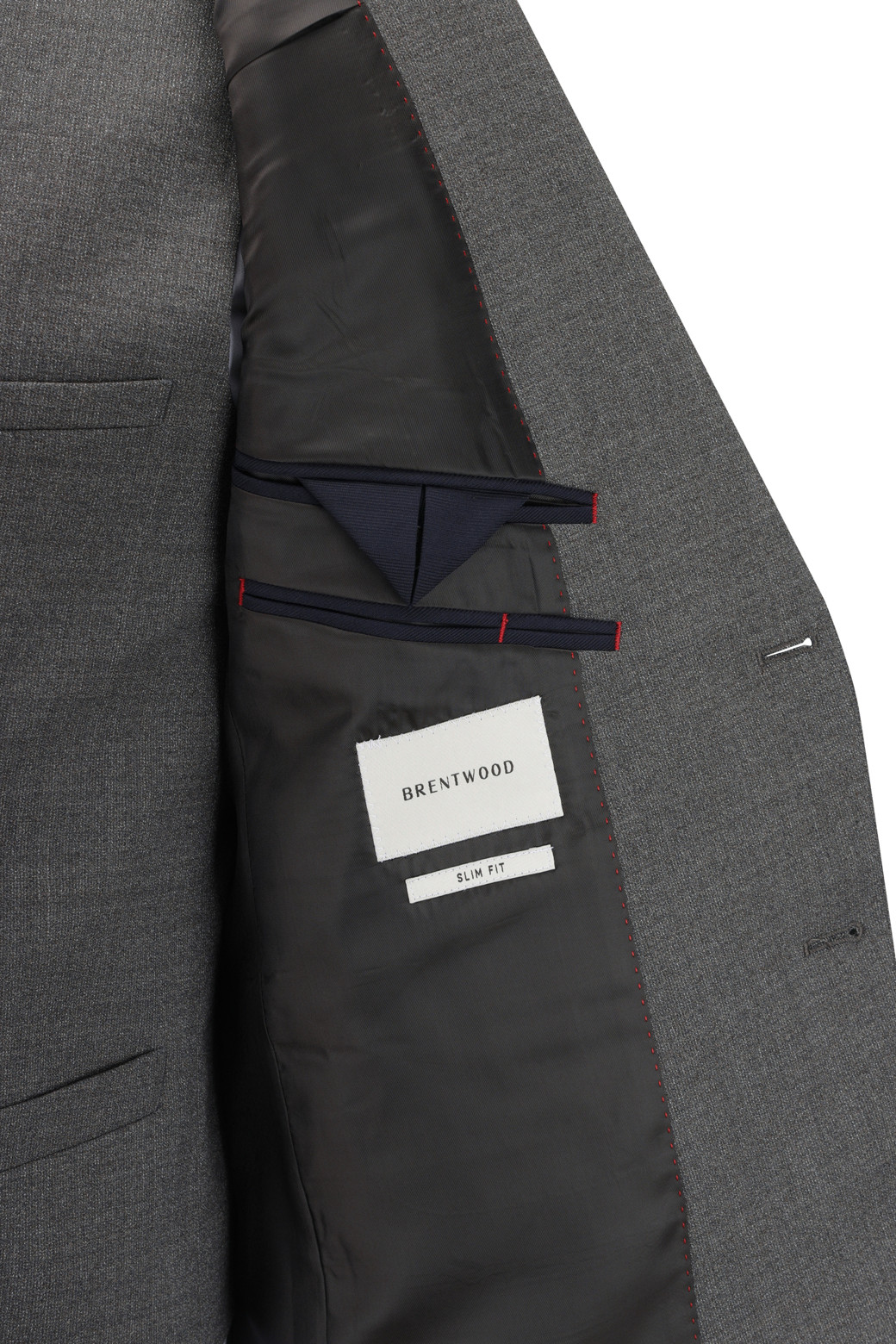 BRENTWOOD - 수트 - [액션슈트] 울블렌디드 멜란지 베이지 슬림 슈트