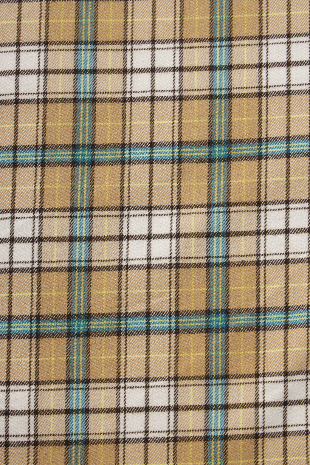 BRENTWOOD - 긴팔셔츠 - 옐로우 멀티체크 캐주얼셔츠