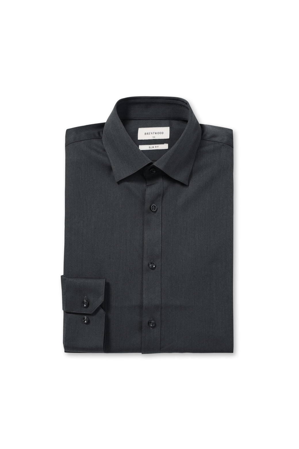 BRENTWOOD - 긴팔셔츠 - 슬림핏 소프트터치 드레스셔츠