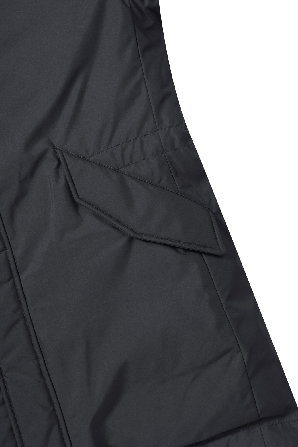 BRENTWOOD - 다운/패딩 - 후드 탈착 다운 사파리