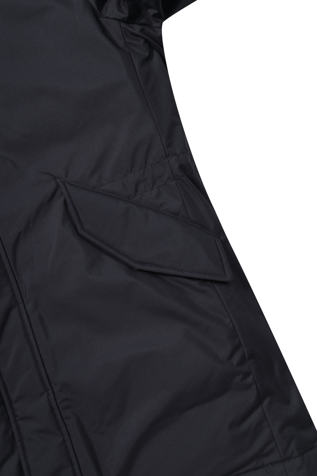 BRENTWOOD - 다운/패딩 - 후드 탈착 다운 사파리