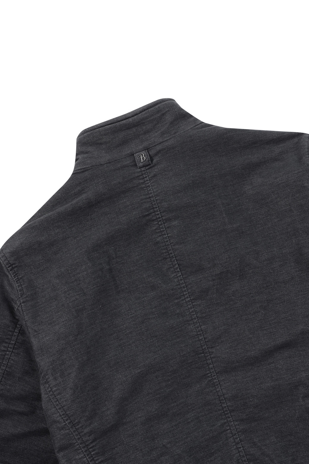 BRENTWOOD - 블루종/점퍼 - [셀렉션] 니트 배색 몰스킨 블루종