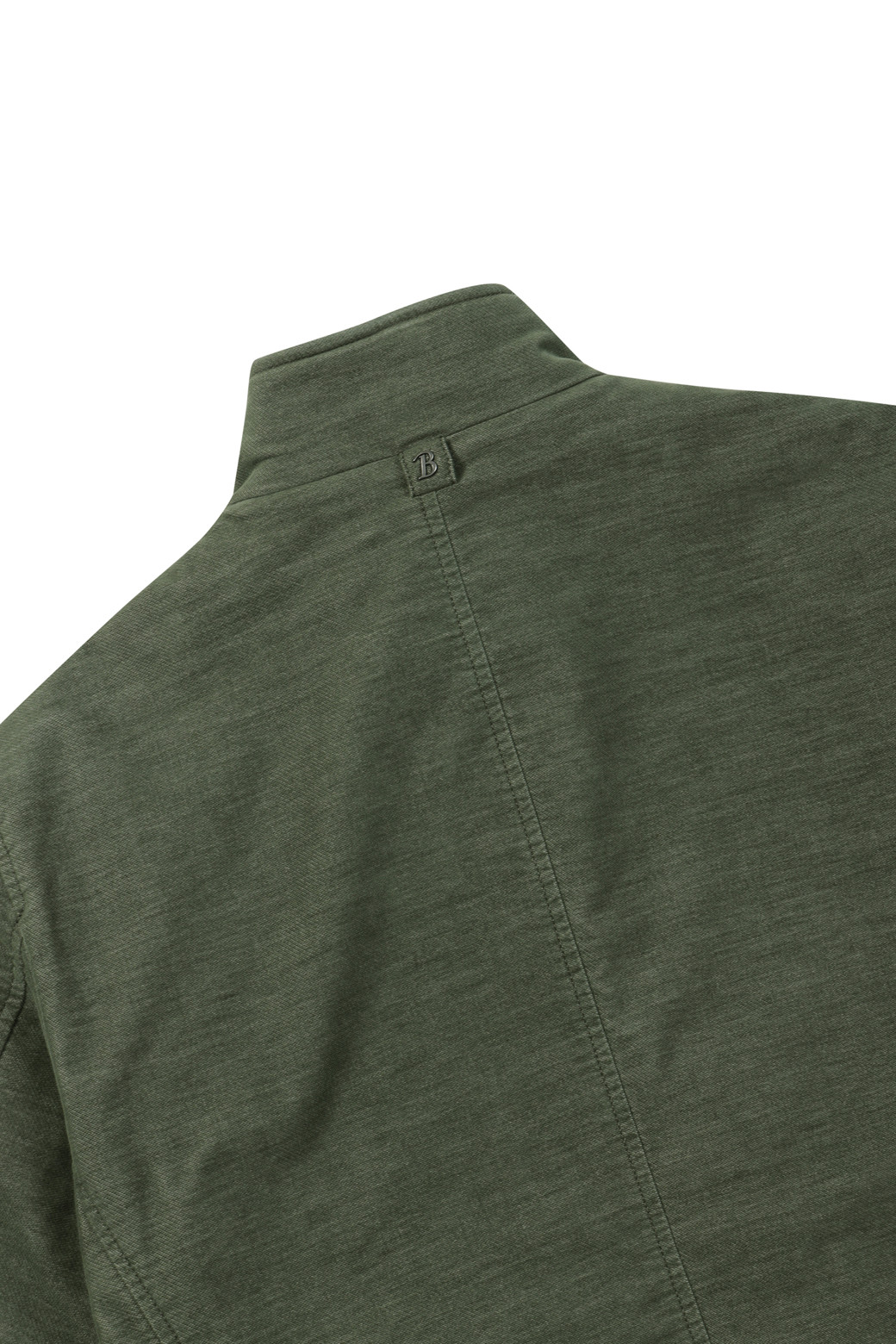 BRENTWOOD - 블루종/점퍼 - [셀렉션] 니트 배색 몰스킨 블루종