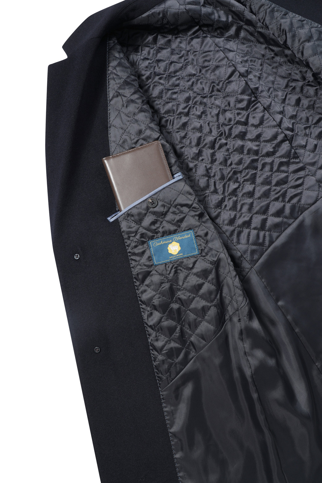 BRENTWOOD - 코트 - 울/캐시미어 블렌디드 싱글 코트