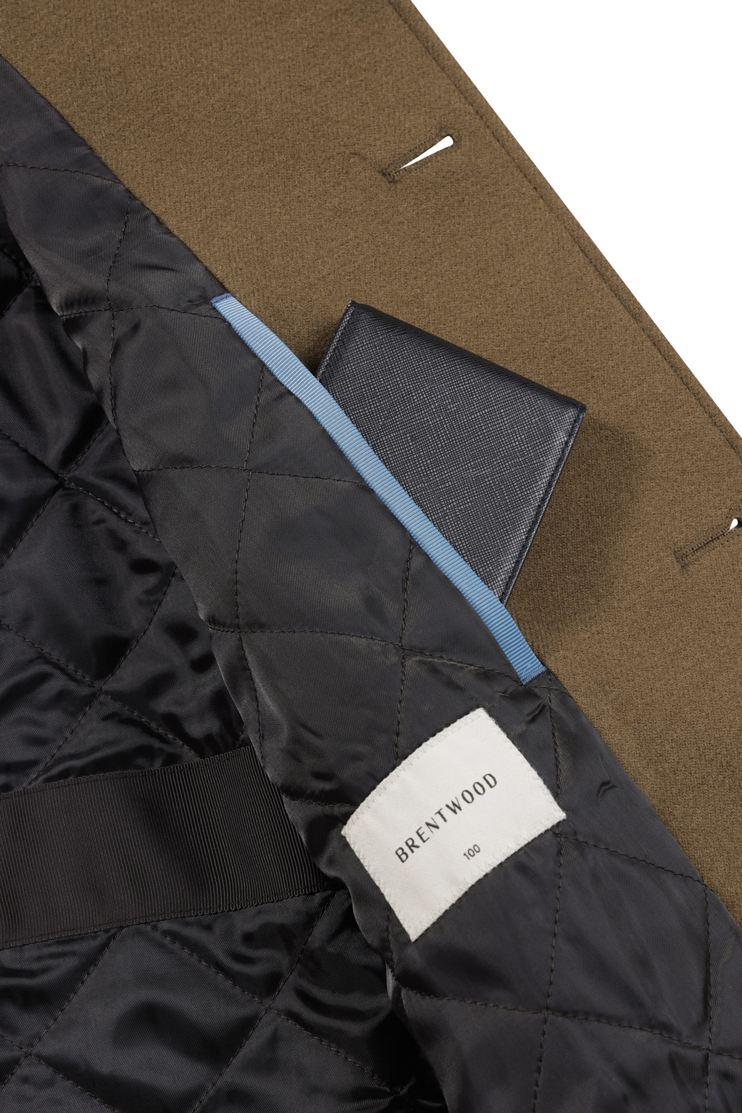 BRENTWOOD - 코트 - 트윌 조직 하프 코트