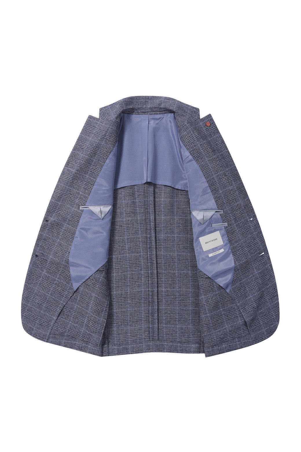 BRENTWOOD - 수트/블레이저자켓 - 글렌체크 조직 경량 자켓