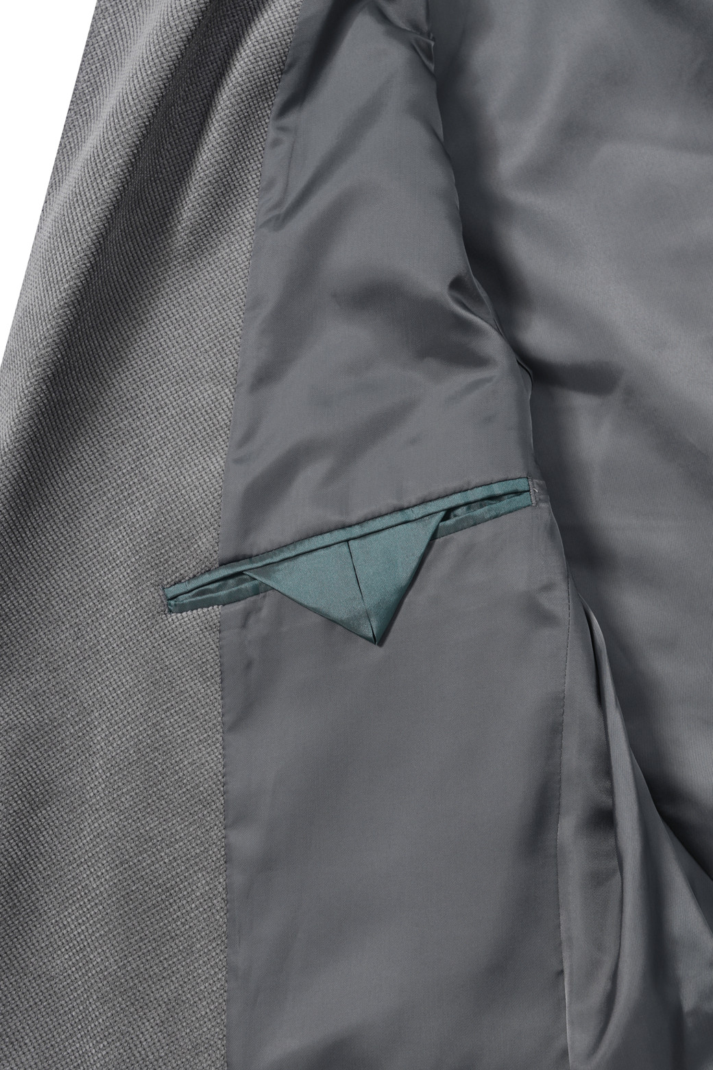 BRENTWOOD - 수트/블레이저자켓 - 미니멀 조직 솔리드 자켓