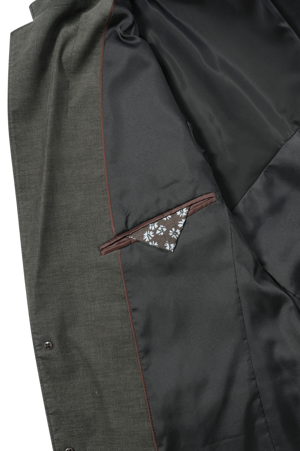 BRENTWOOD - 수트/블레이저자켓 - [코지] 솔리드 코튼 워싱 자켓 (SET-UP)