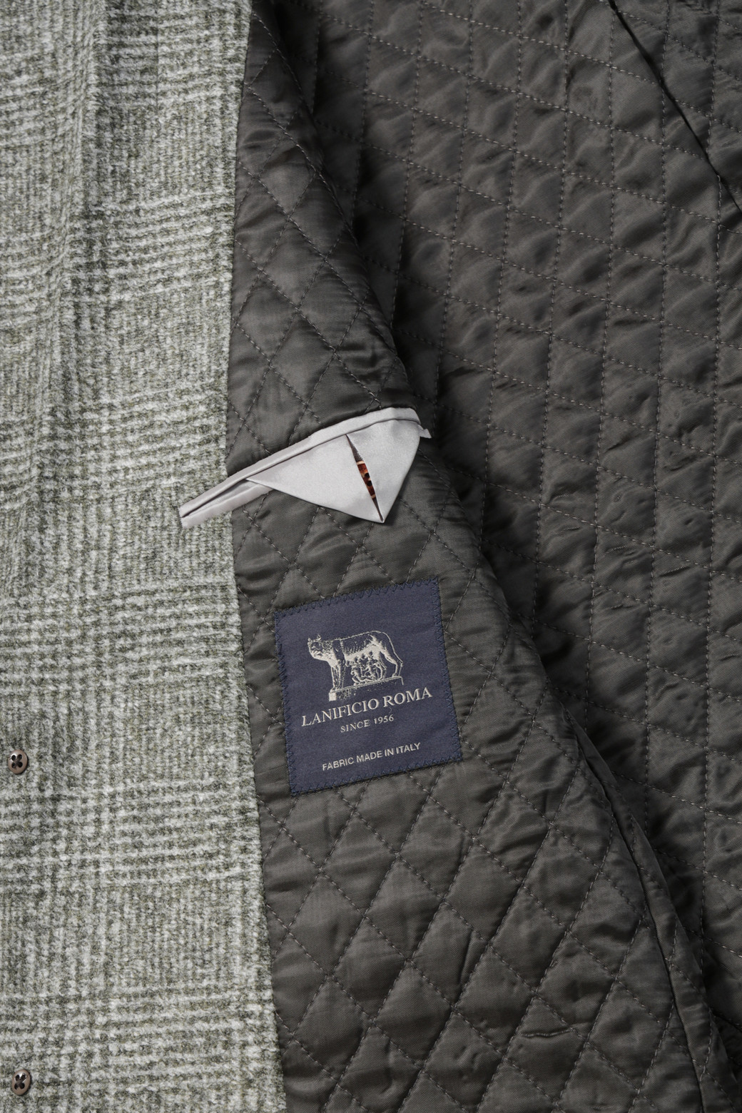 BRENTWOOD - 수트/블레이저자켓 - 울저지 글렌체크 자켓