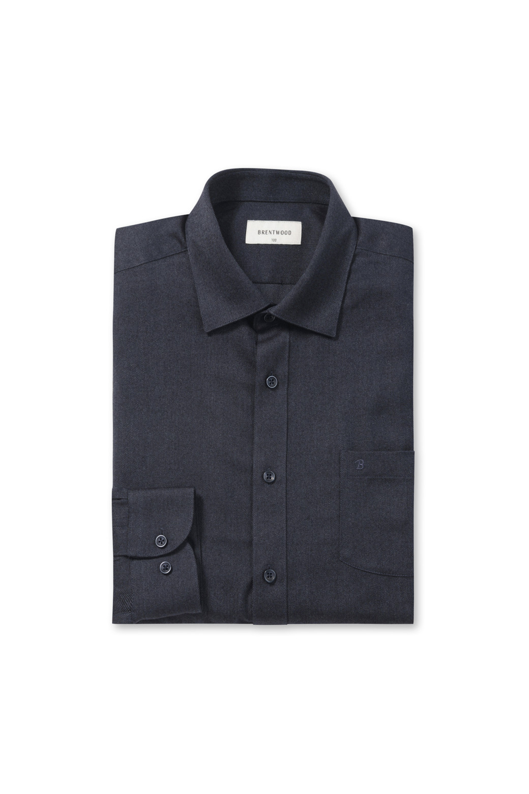 BRENTWOOD - 긴팔셔츠 - 레귤러핏 소프트터치 드레스셔츠