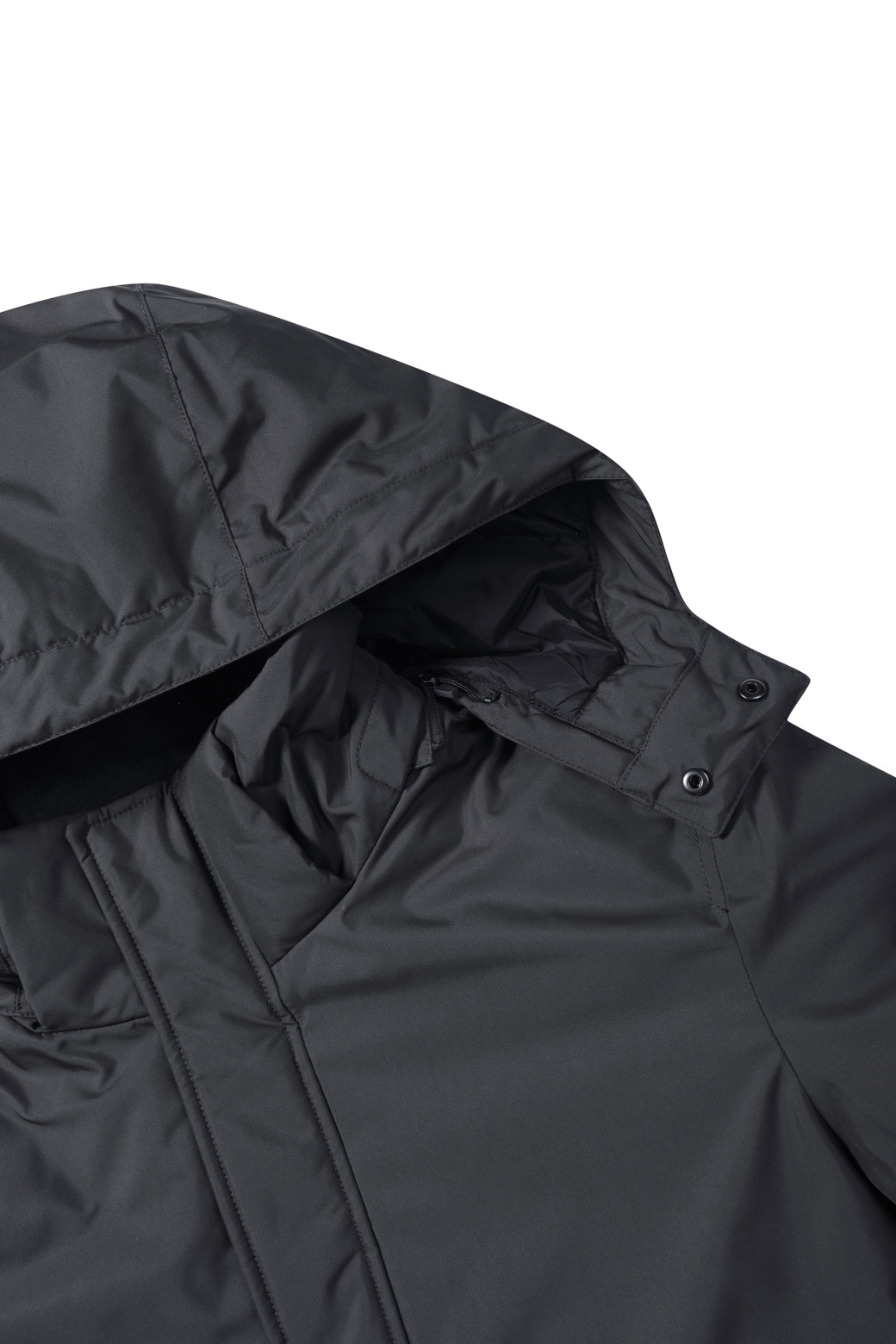 BRENTWOOD - 다운/패딩 - 후드 탈착 다운 사파리