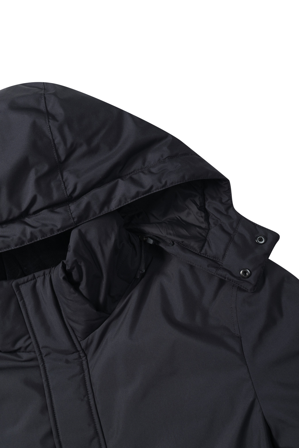 BRENTWOOD - 다운/패딩 - 후드 탈착 다운 사파리