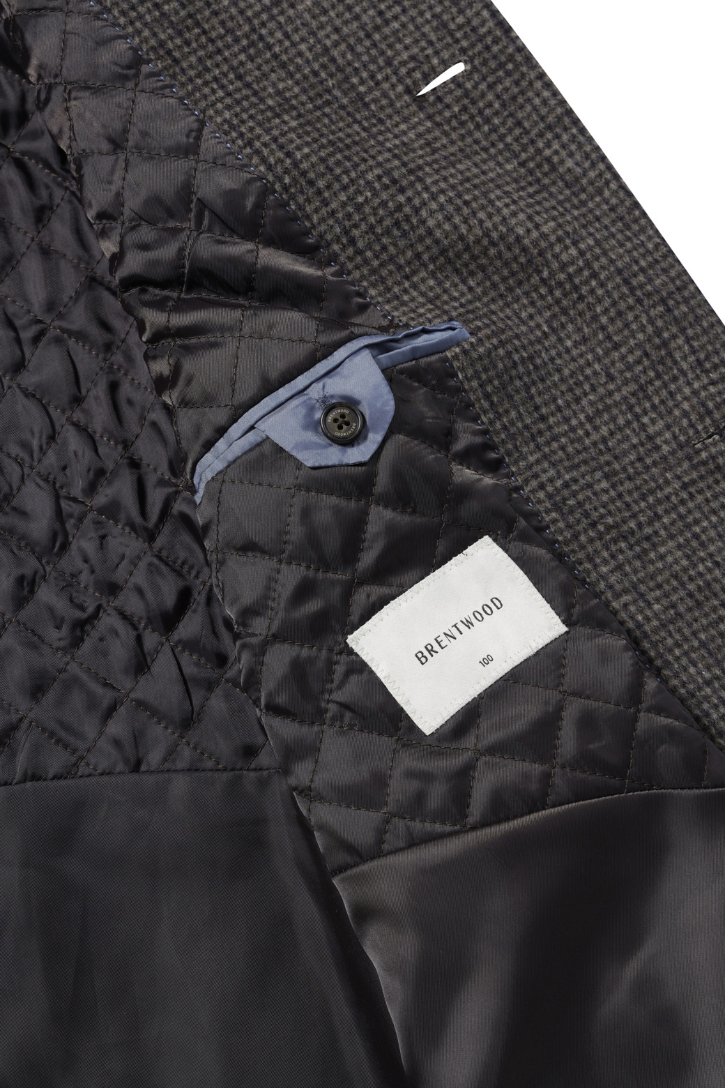 BRENTWOOD - 코트 - 울/캐시미어 블렌디드 하프 코트