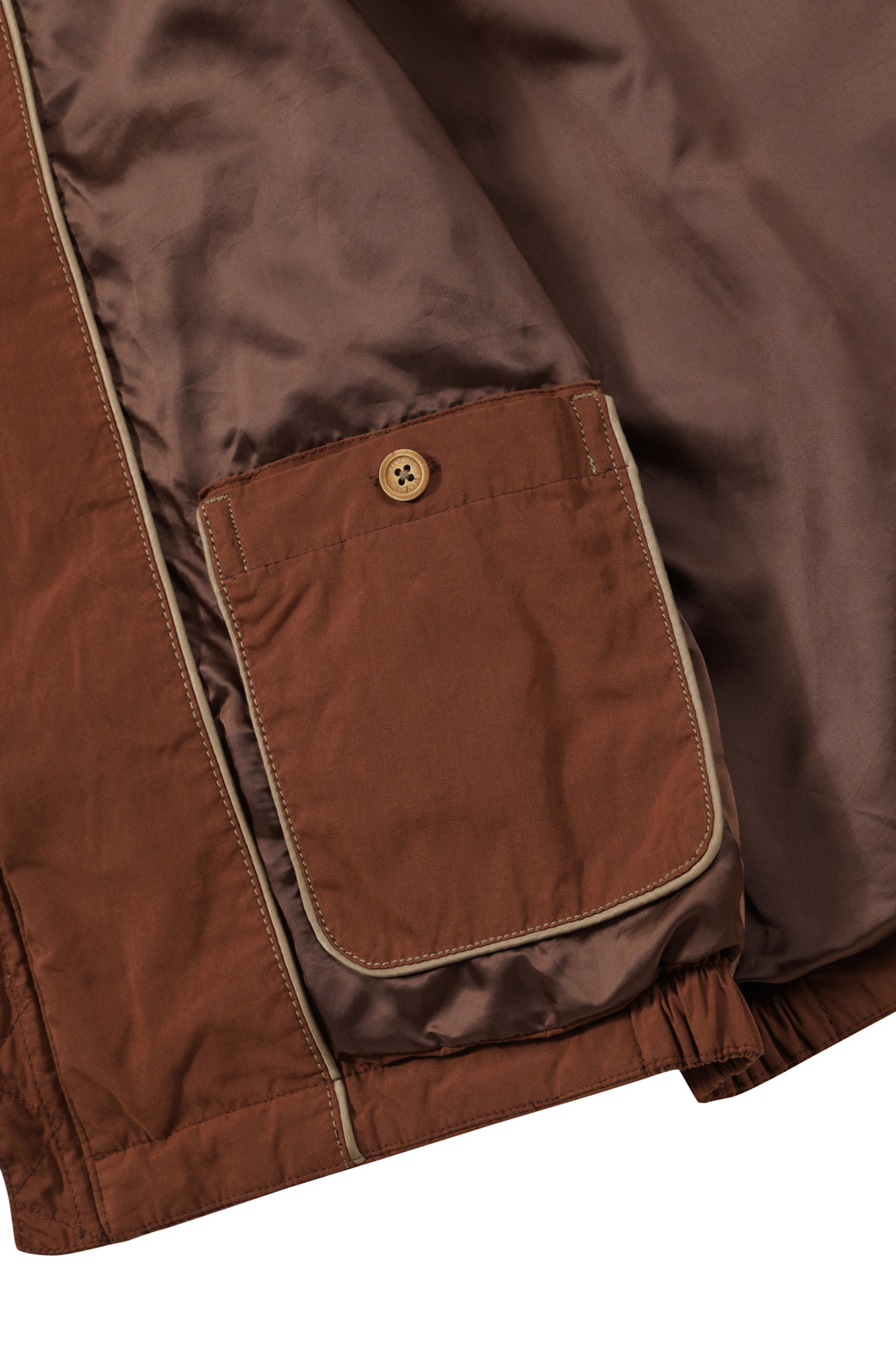 BRENTWOOD - 블루종/점퍼 - 가먼트워싱 보머 점퍼