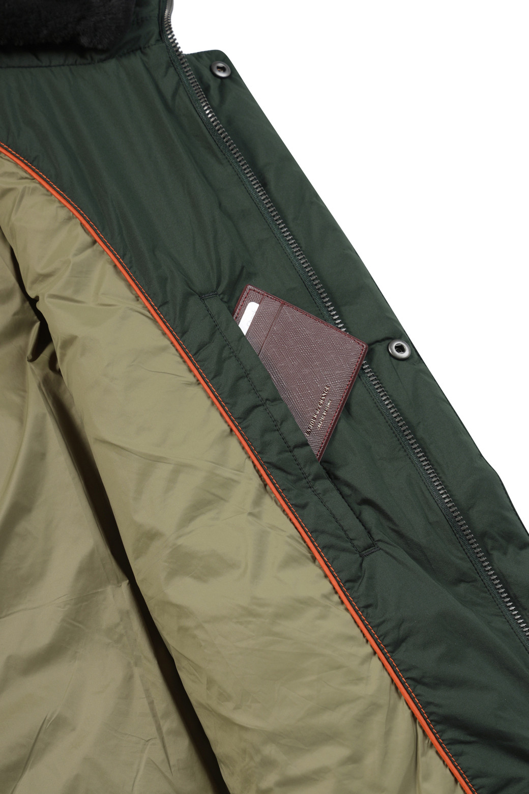 BRENTWOOD - 다운/패딩 - [에어다운] 칼라 FUR 다운 점퍼