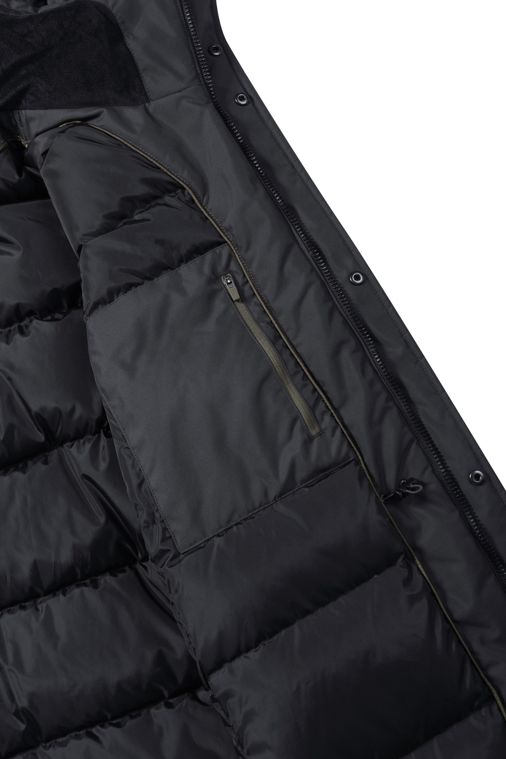 BRENTWOOD - 다운/패딩 - 후드 탈착 다운 사파리