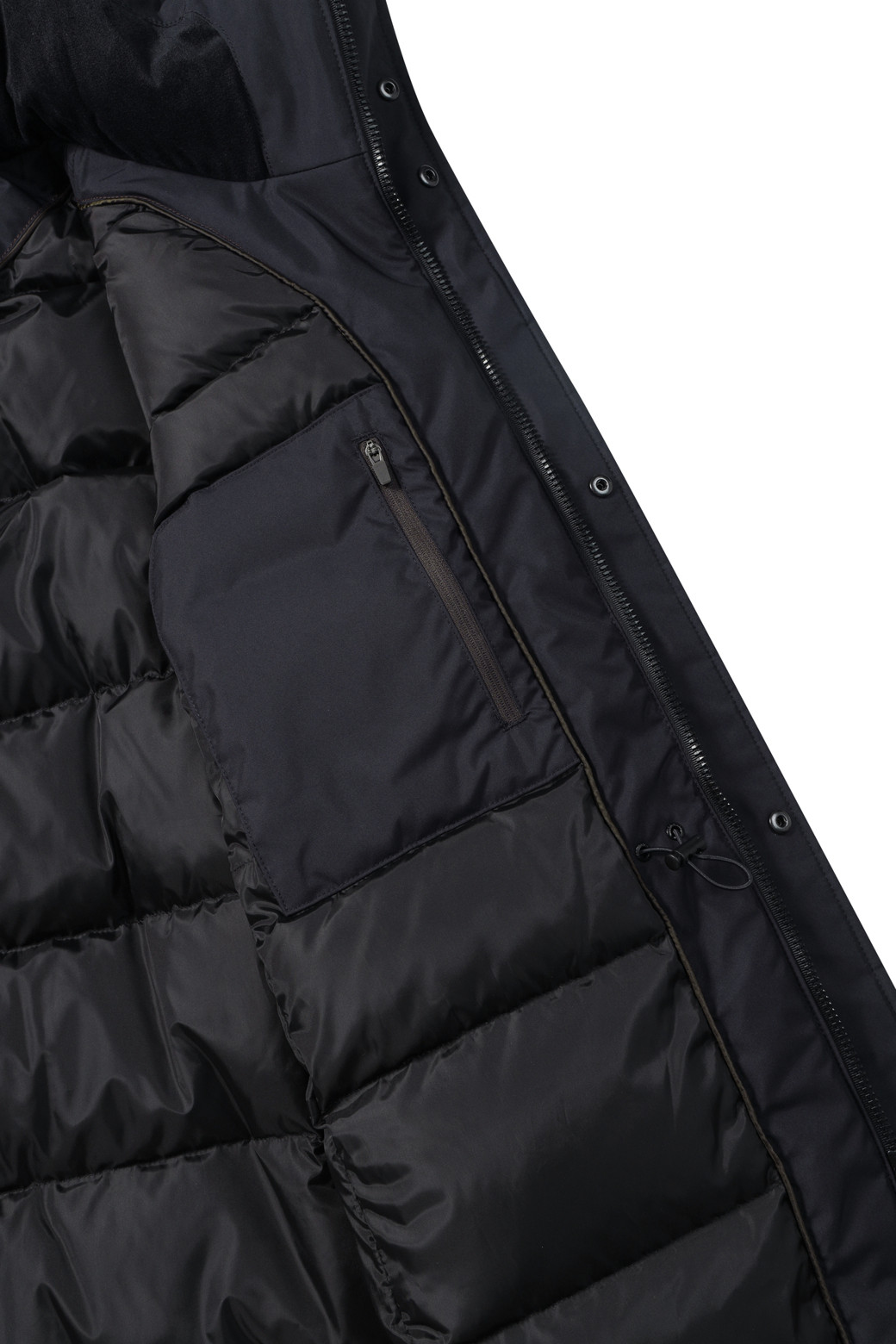 BRENTWOOD - 다운/패딩 - 후드 탈착 다운 사파리