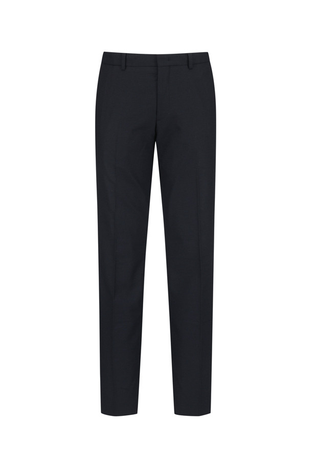 BRENTWOOD - 수트 - 울블렌디드 네이비 슬림 슈트