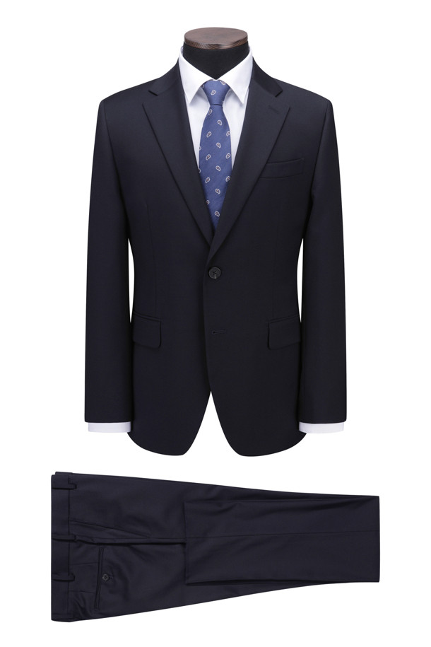 BRENTWOOD - 수트 - 사계절 솔리드 하프라이닝 슈트