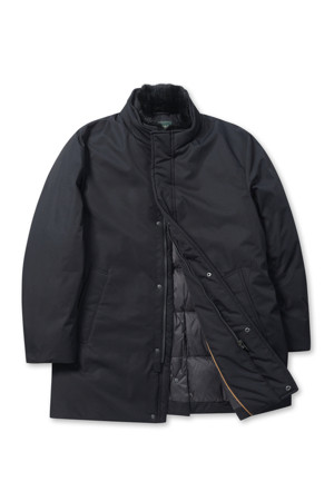 [셀렉션] 칼라 FUR 비즈 다운 코트