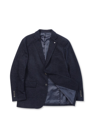 울블렌디드 셔닐 자켓