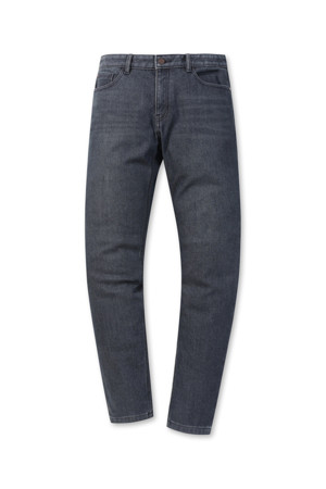 스탠다드핏 그레이 본딩 데님