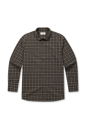 그레이 멀티체크 캐주얼셔츠