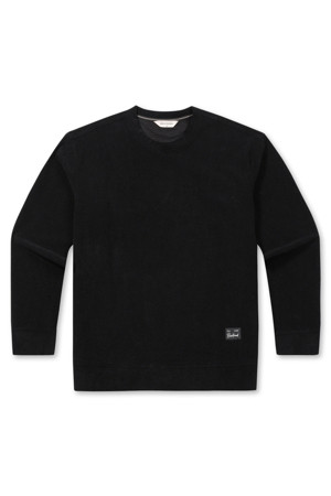 [페트리코] 웨일 조직 스웻셔츠