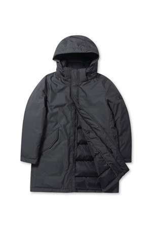 후드 탈착 다운 사파리